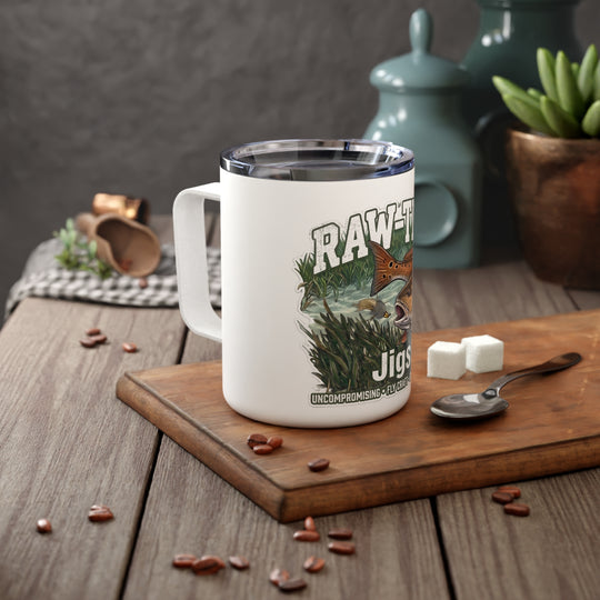 Raw-Tied Jigs Insulated Coffee Mug - Nervous Water Company