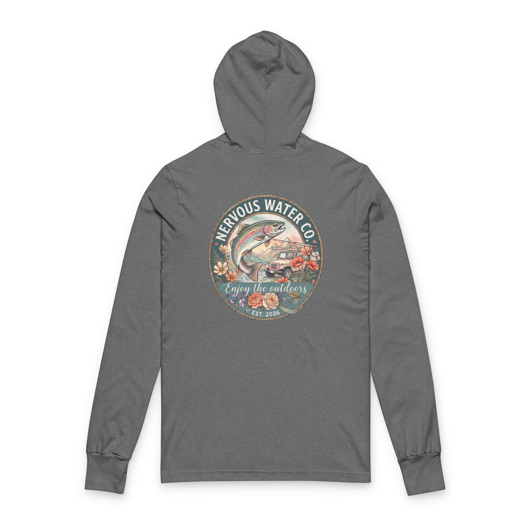 Enjoy the Outdoors Hooded Long Sleeve Tee
