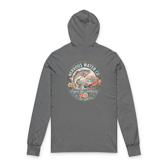 Enjoy the Outdoors Hooded Long Sleeve Tee