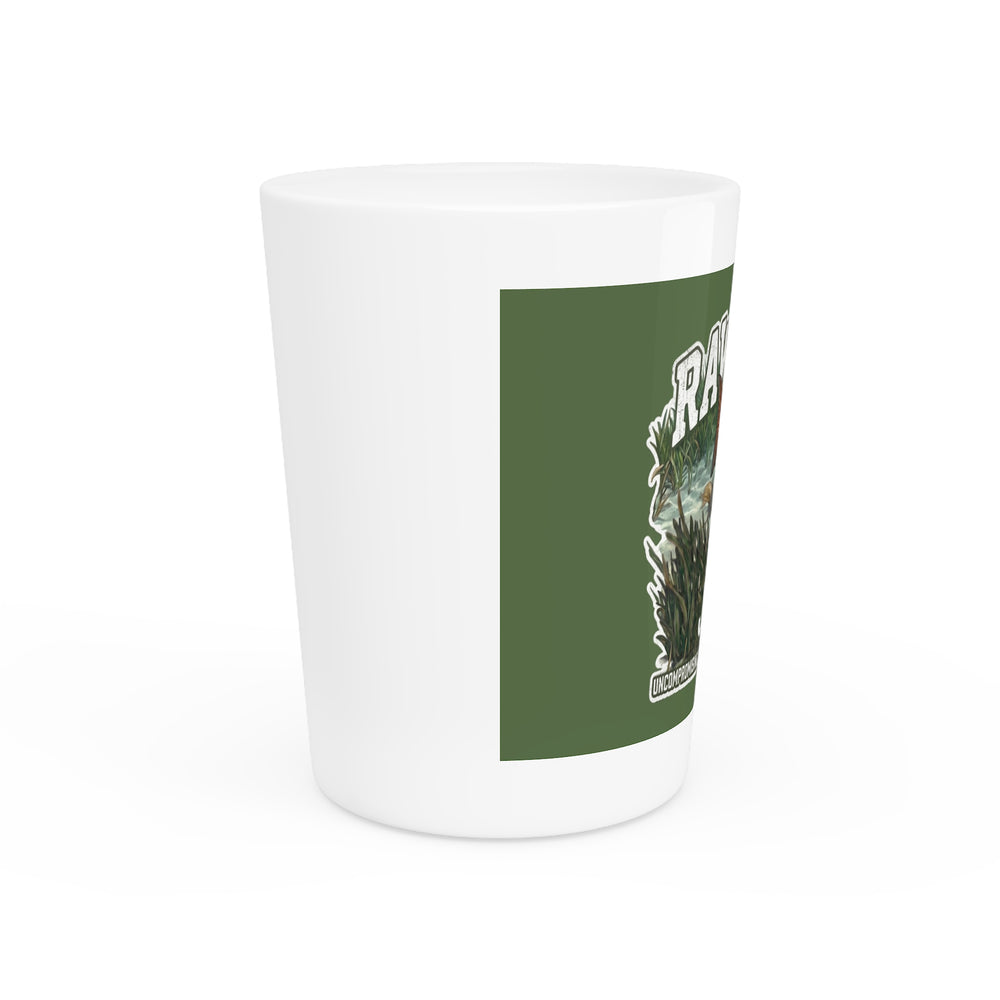 Raw-Tied Jigs Fishing Shot Glass - Nervous Water Company