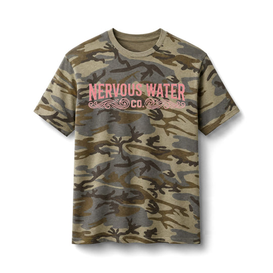 Nervous Water Co Camo Tee