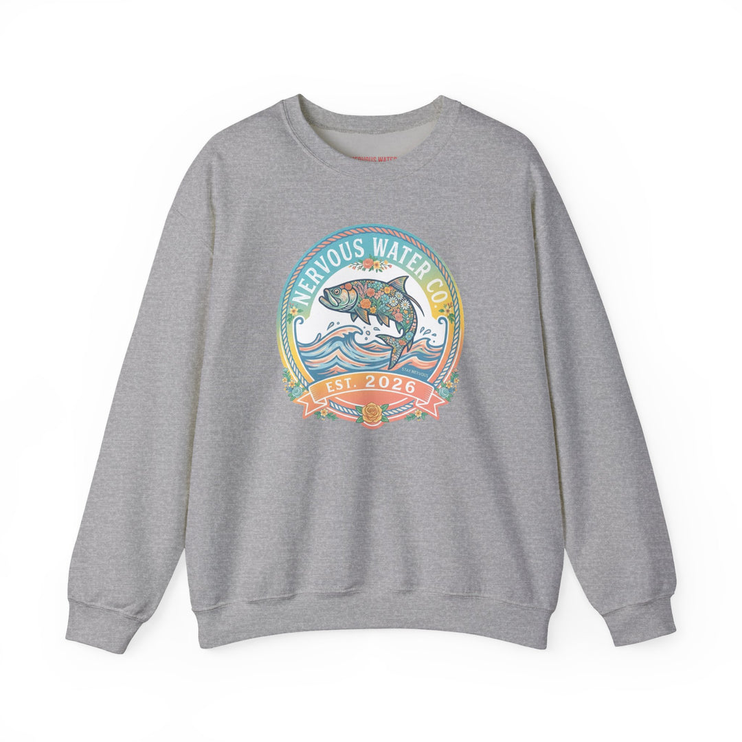 The Floral Tarpon Crewneck Sweatshirt