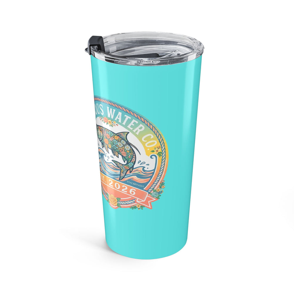 Floral Tarpon Tumbler - Nervous Water Company