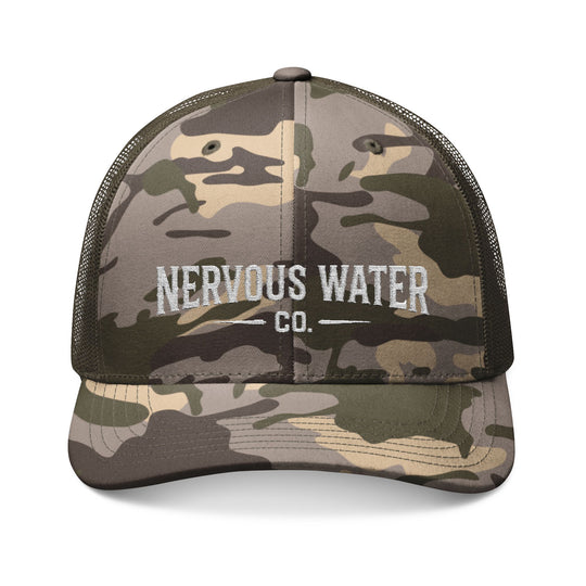 Nervous Water Co. Low Pro Camo Trucker