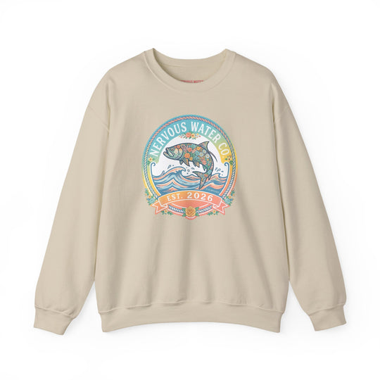 The Floral Tarpon Crewneck Sweatshirt
