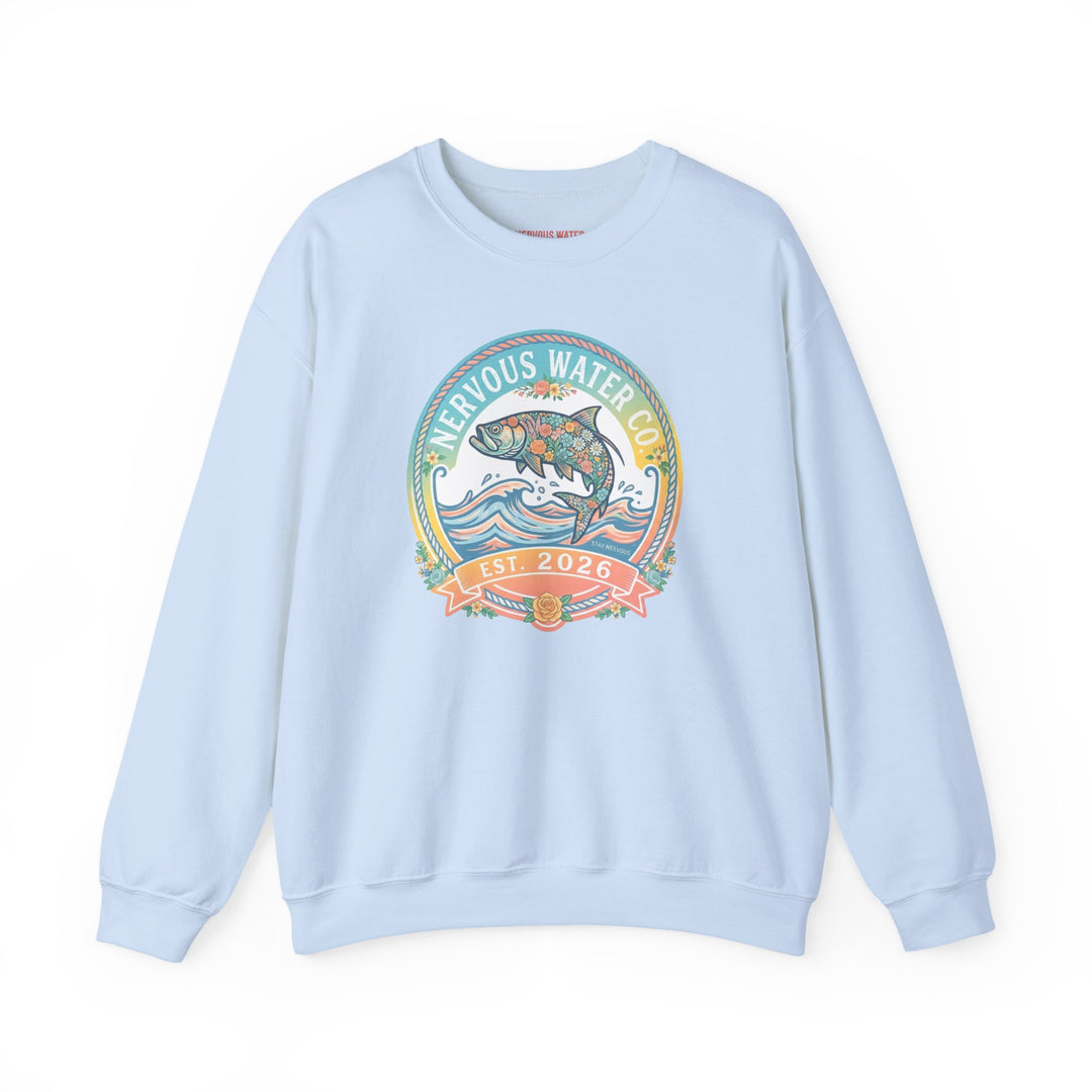 The Floral Tarpon Crewneck Sweatshirt