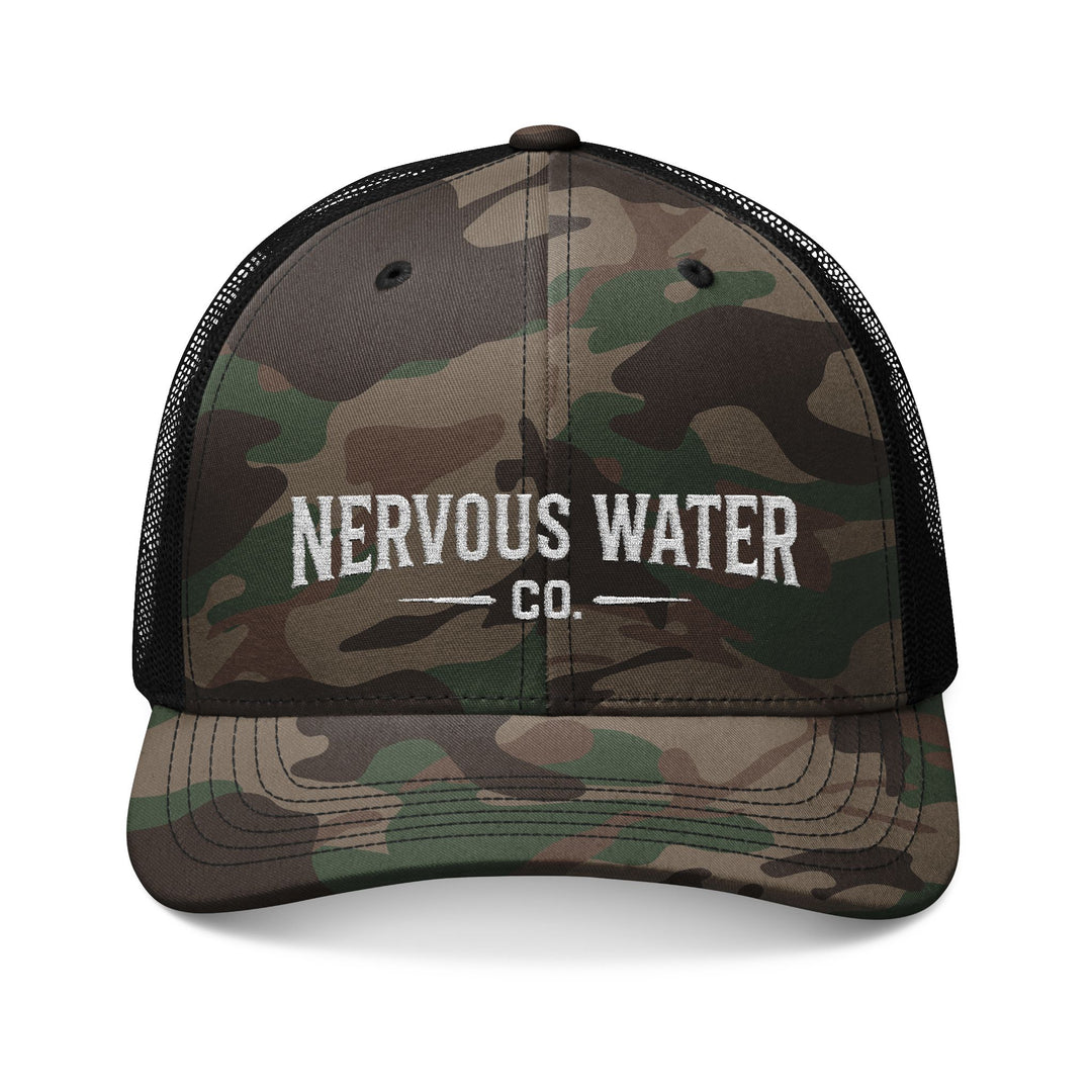 Nervous Water Co. Low Pro Camo Trucker
