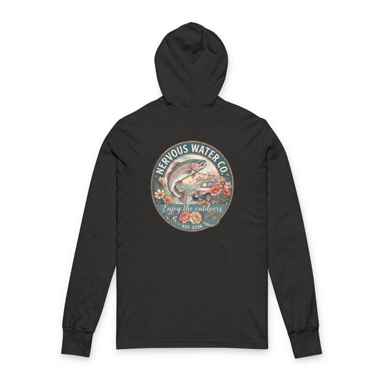 Enjoy the Outdoors Hooded Long Sleeve Tee
