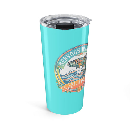 Floral Tarpon Tumbler - Nervous Water Company