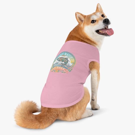 The Floral Tarpon Pet Tank Top