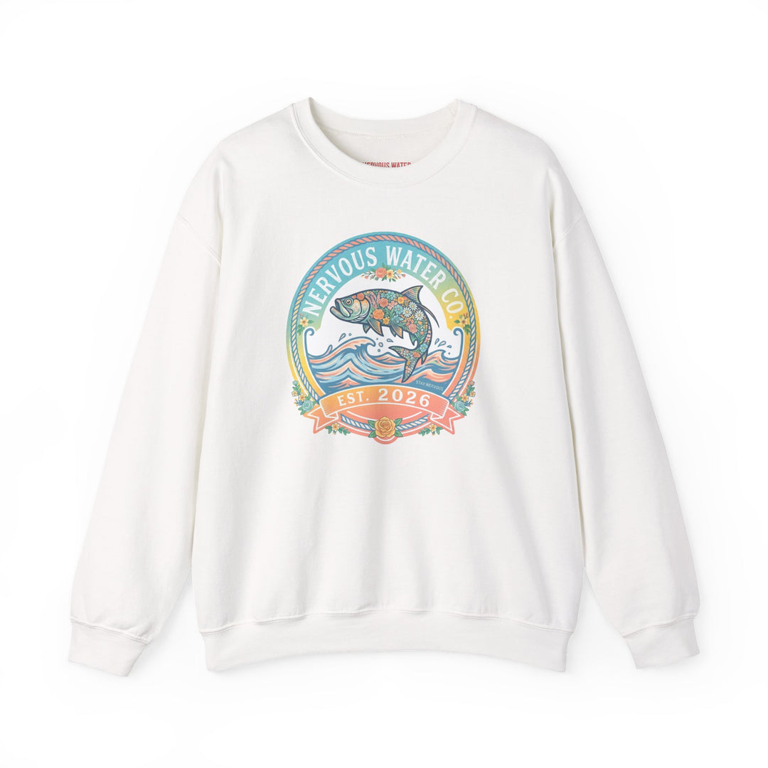 The Floral Tarpon Crewneck Sweatshirt