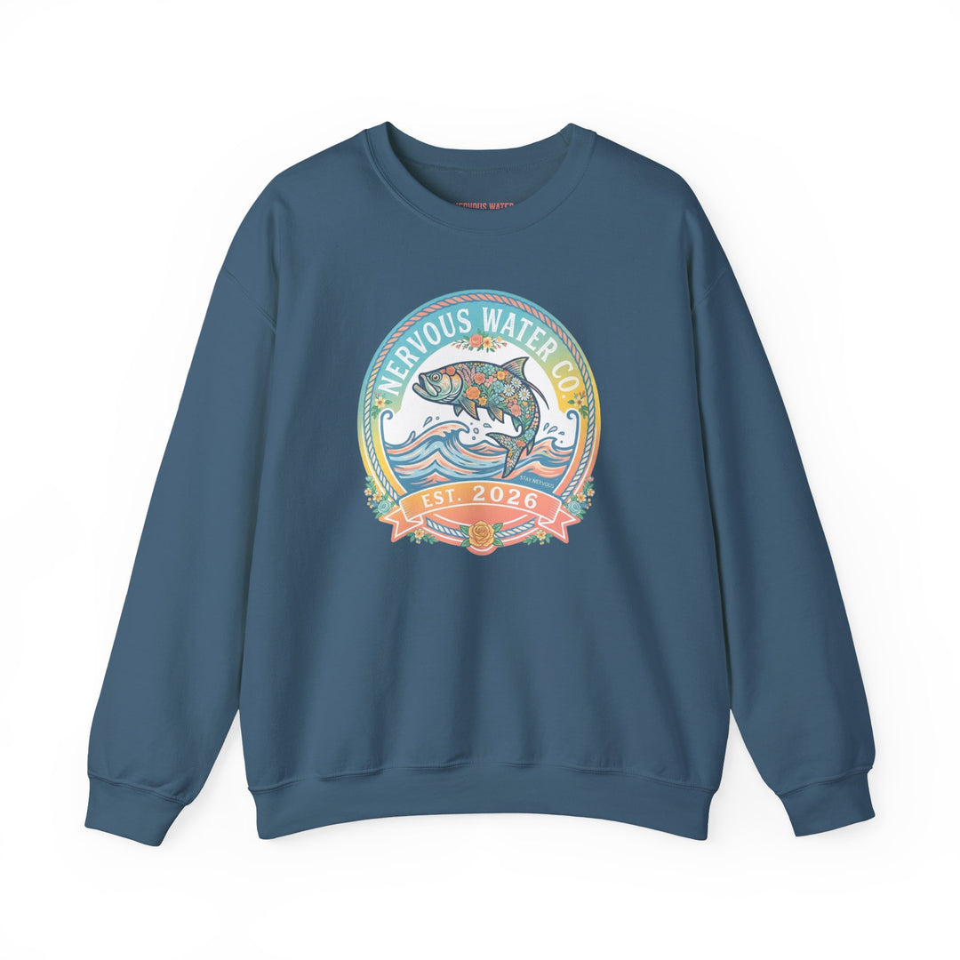 The Floral Tarpon Crewneck Sweatshirt