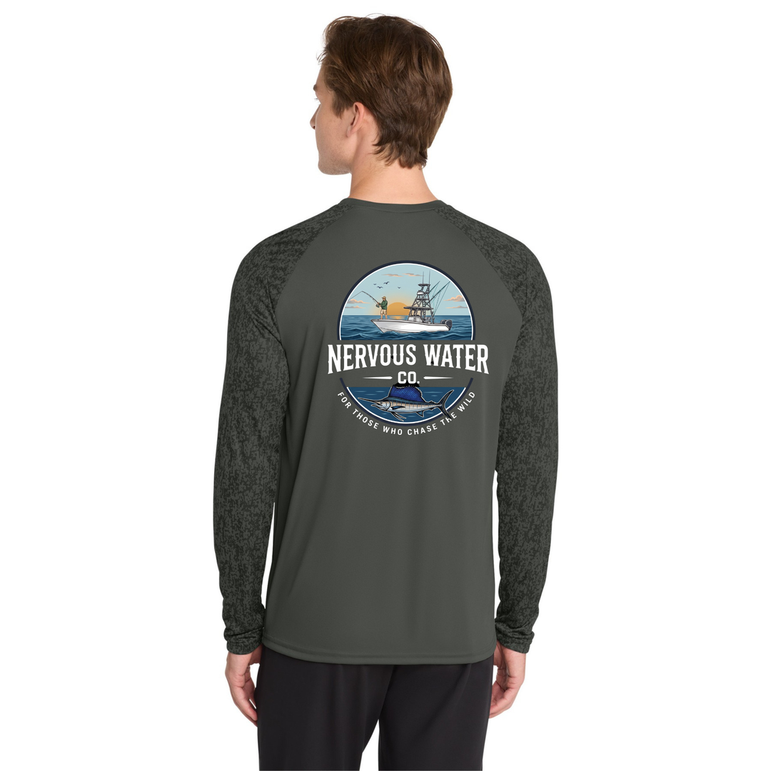 Offshore Digi Camo Sun Shirt - Nervous Water Company