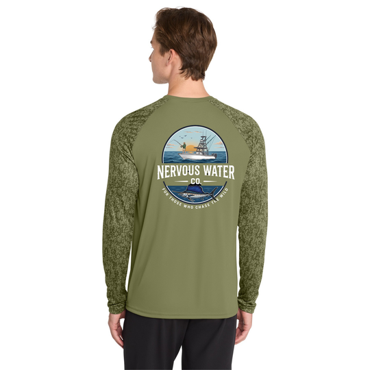Offshore Digi Camo Sun Shirt - Nervous Water Company
