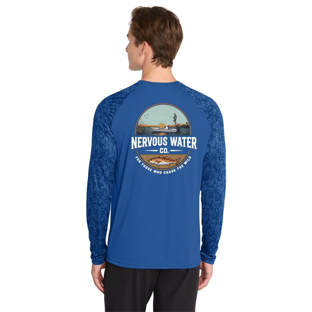 The Flats Digi Camo Sun Shirt - Nervous Water Company