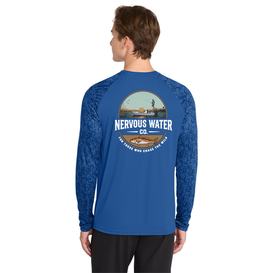 The Flats Digi Camo Sun Shirt - Nervous Water Company