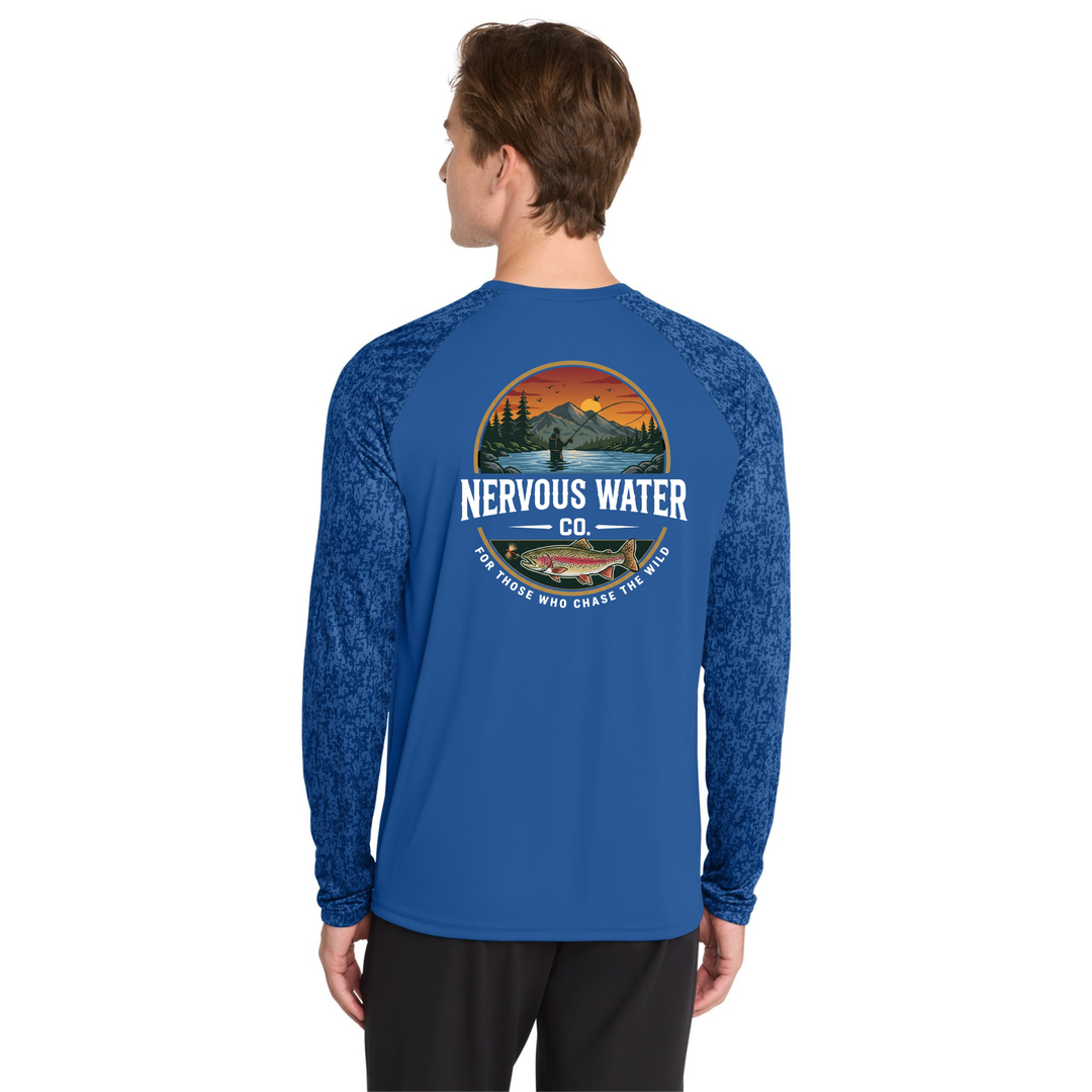 The River Digi Camo Sun Shirt - Nervous Water Company