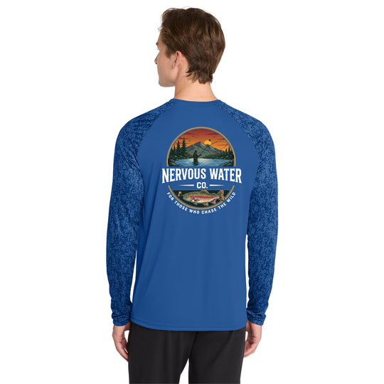 The River Digi Camo Sun Shirt - Nervous Water Company