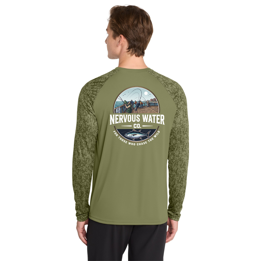 The Pier Digi Camo Sun Shirt - Nervous Water Company