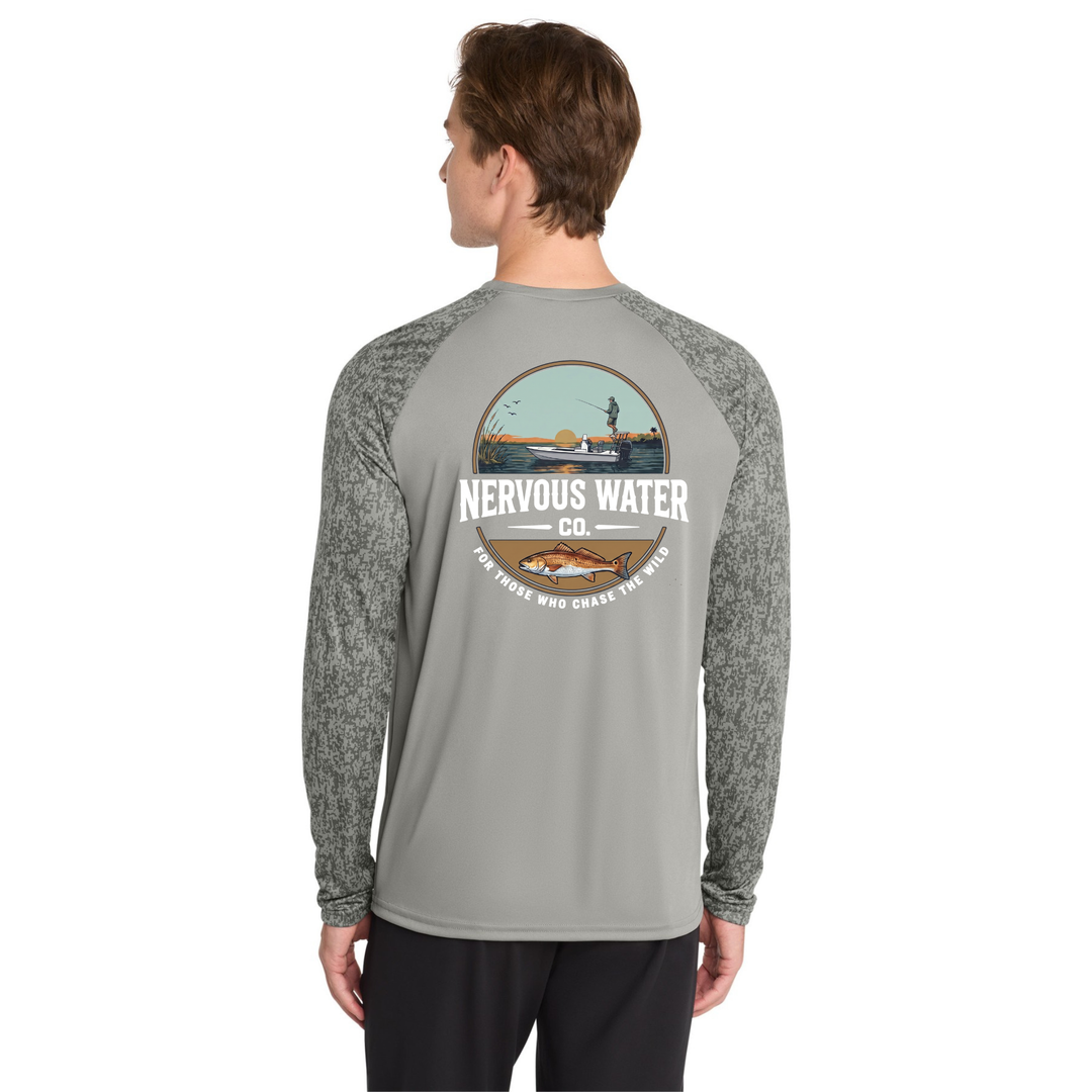 The Flats Digi Camo Sun Shirt - Nervous Water Company