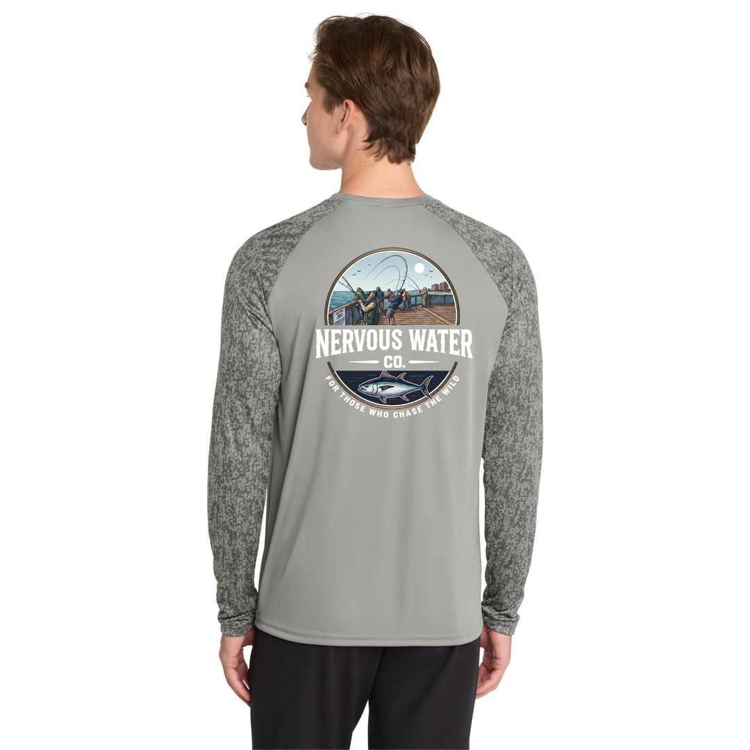 The Pier Digi Camo Sun Shirt - Nervous Water Company