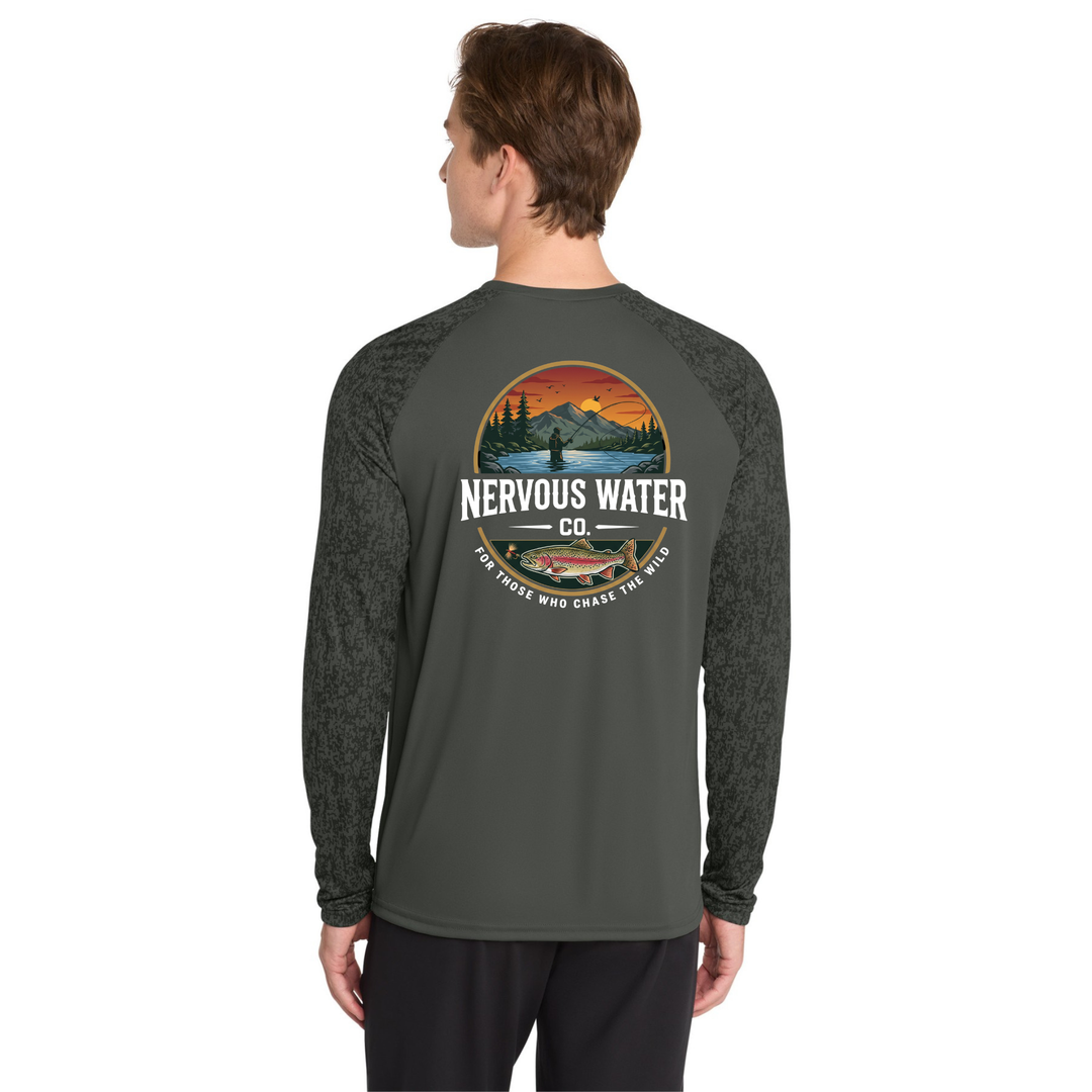 The River Digi Camo Sun Shirt - Nervous Water Company