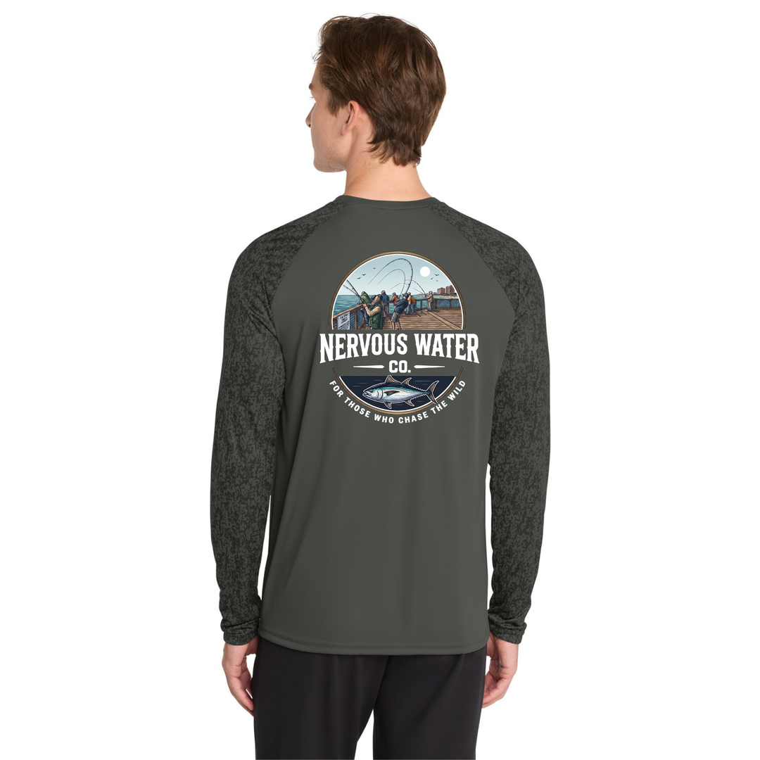 The Pier Digi Camo Sun Shirt - Nervous Water Company