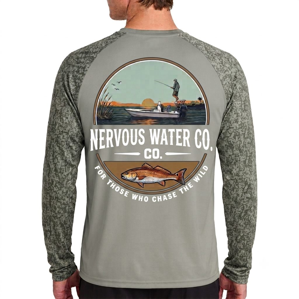 The Pier Digi Camo Sun Shirt