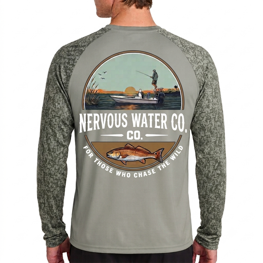 The Pier Digi Camo Sun Shirt